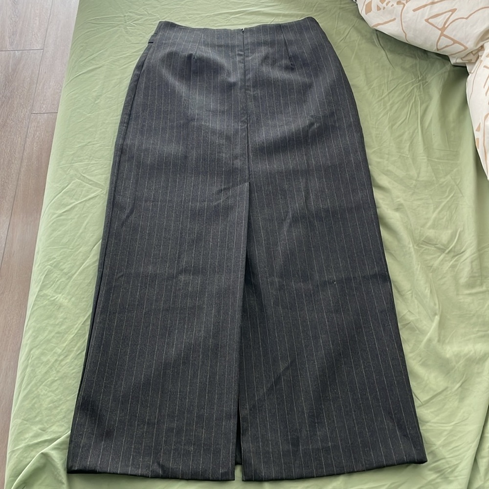 NWT Moon River Pinstripe Suit Skirt Size Small - Picture 10 of 11